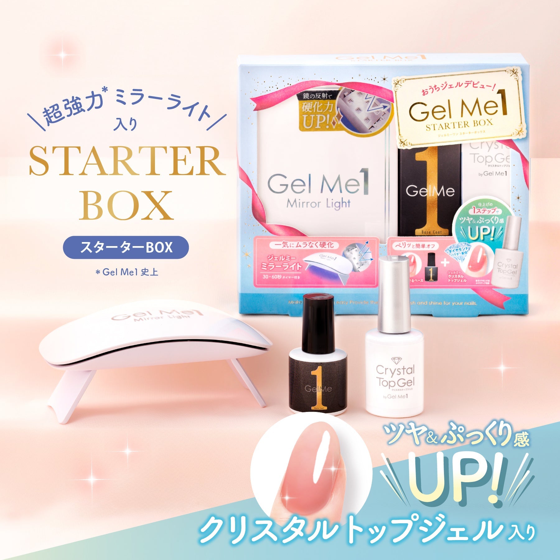 ジェルネイル ジェルミーワン スターターボックス02 Gel Me1 ジェル 